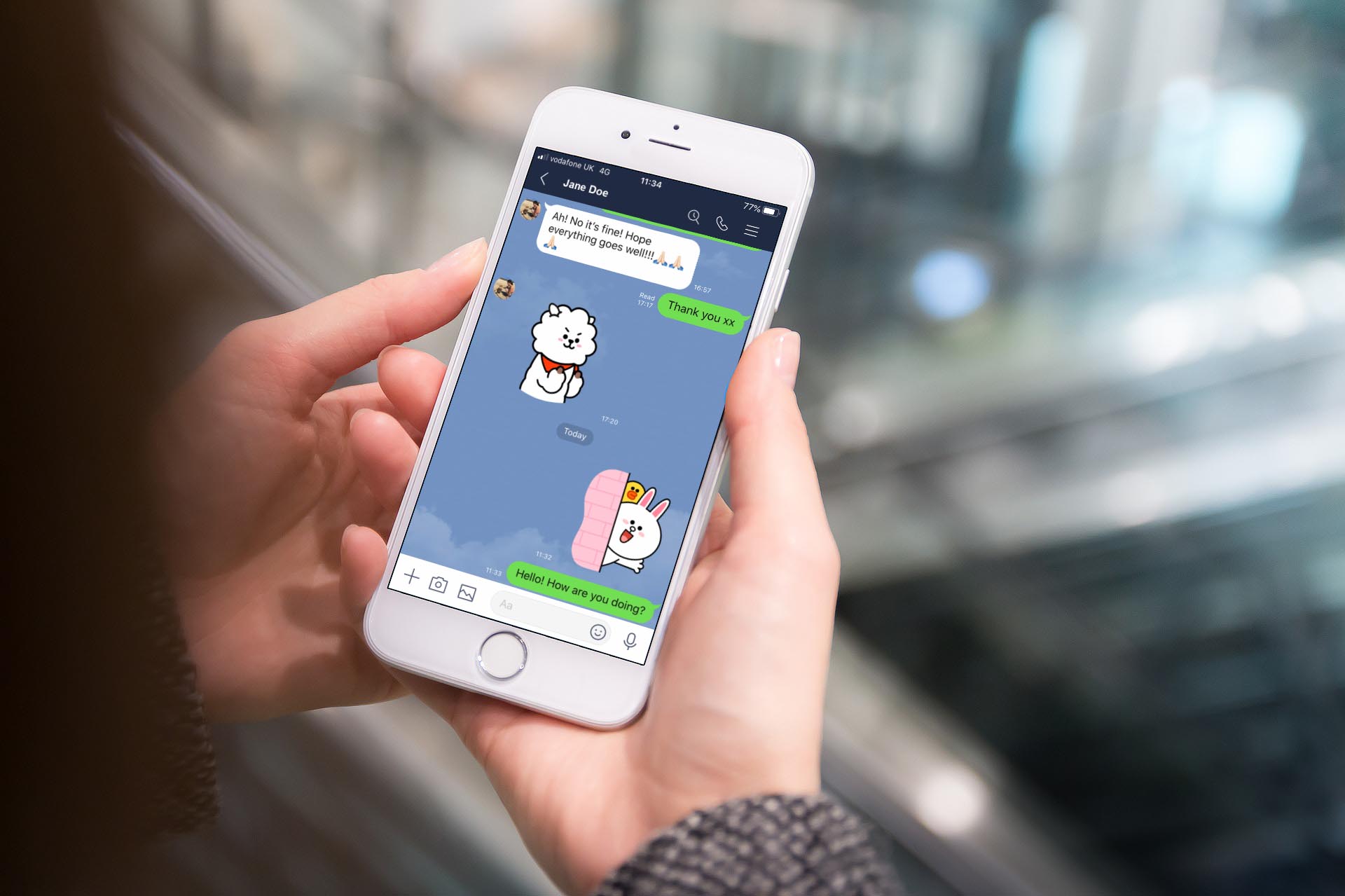 LINE messaging app