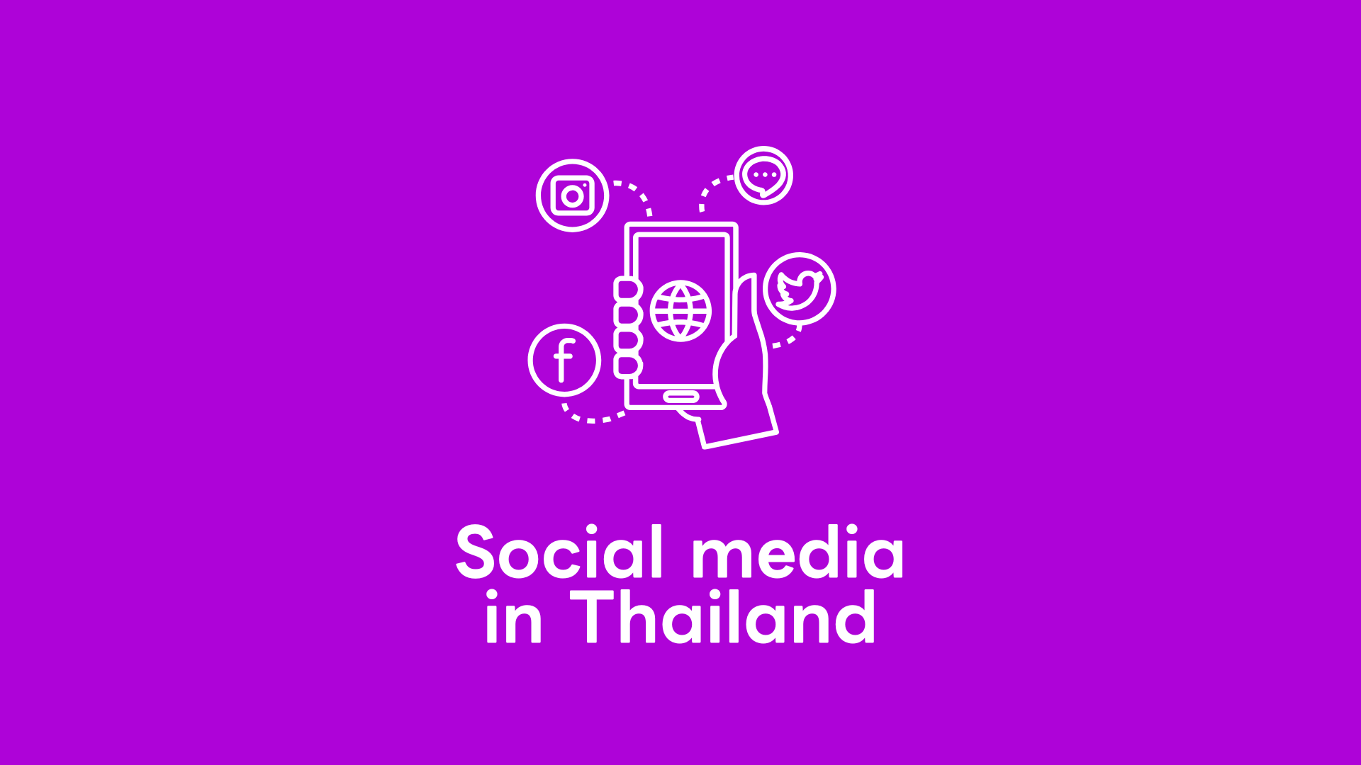 Social Media in Thailand