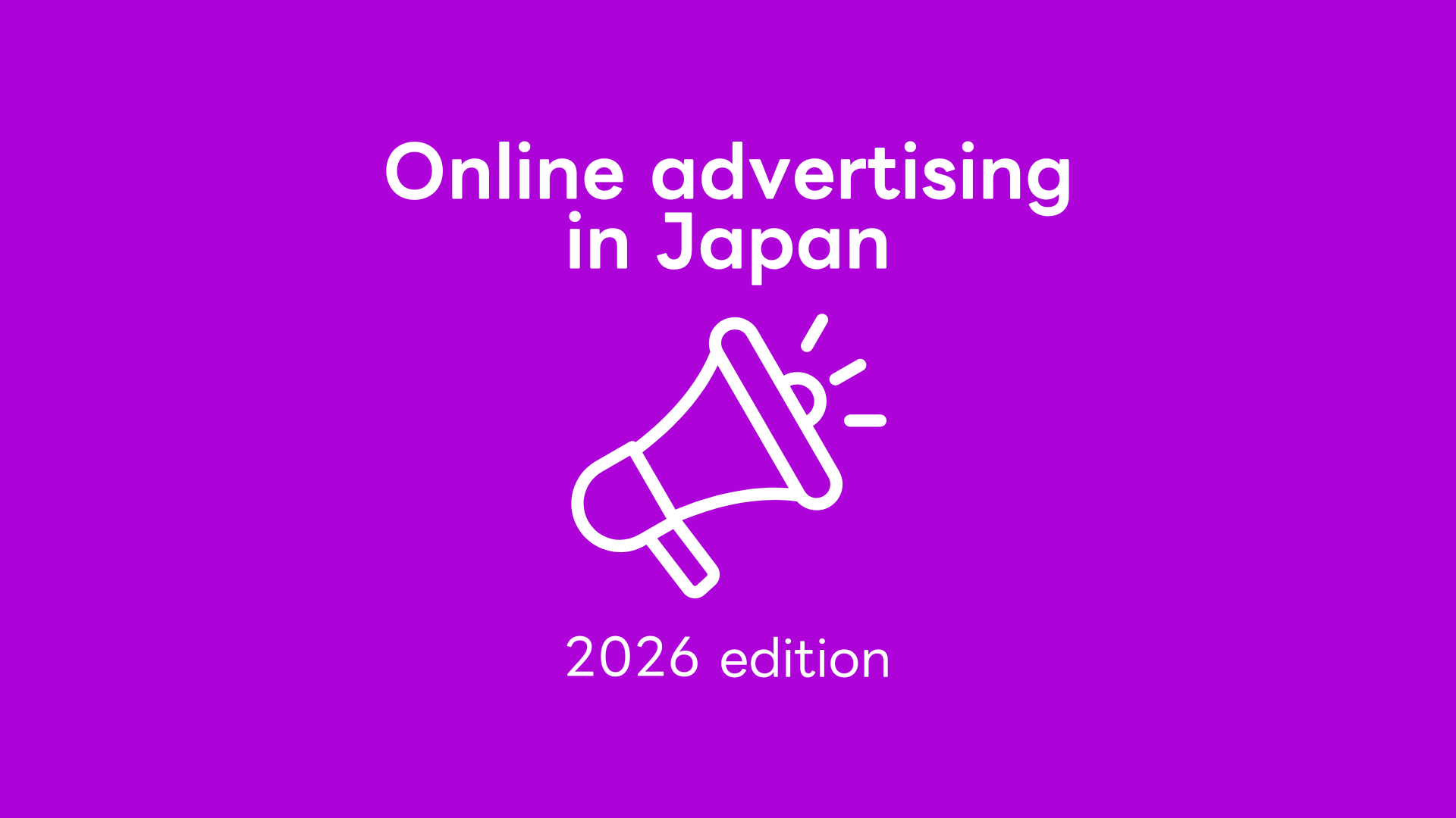 Online advertising in Japan - 2026 trends