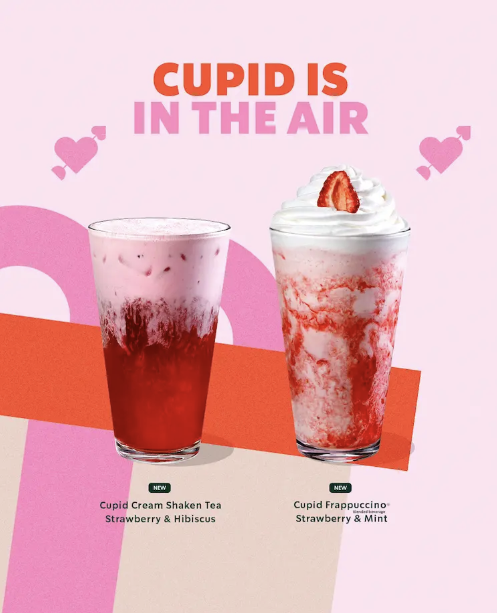Starbucks Valentines campaign