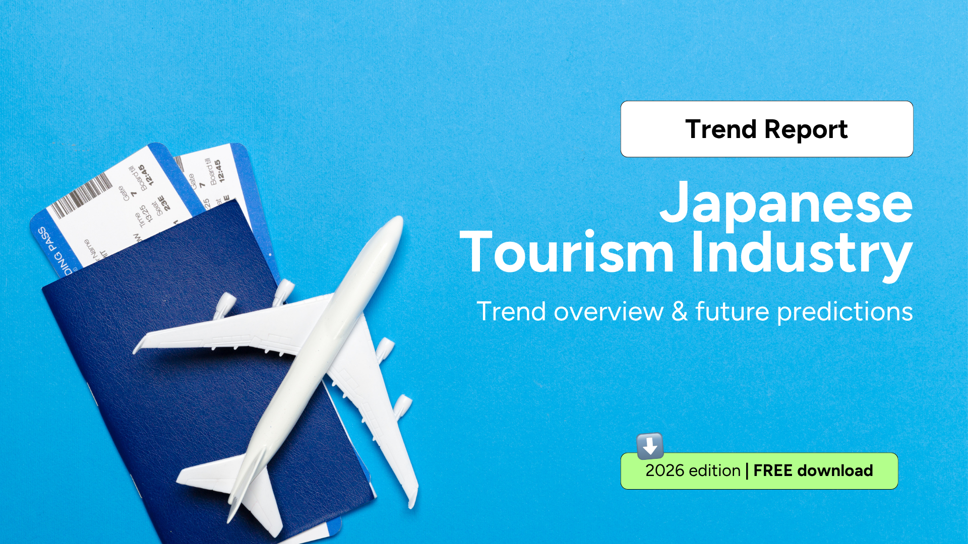 Japanese tourism industry trend report