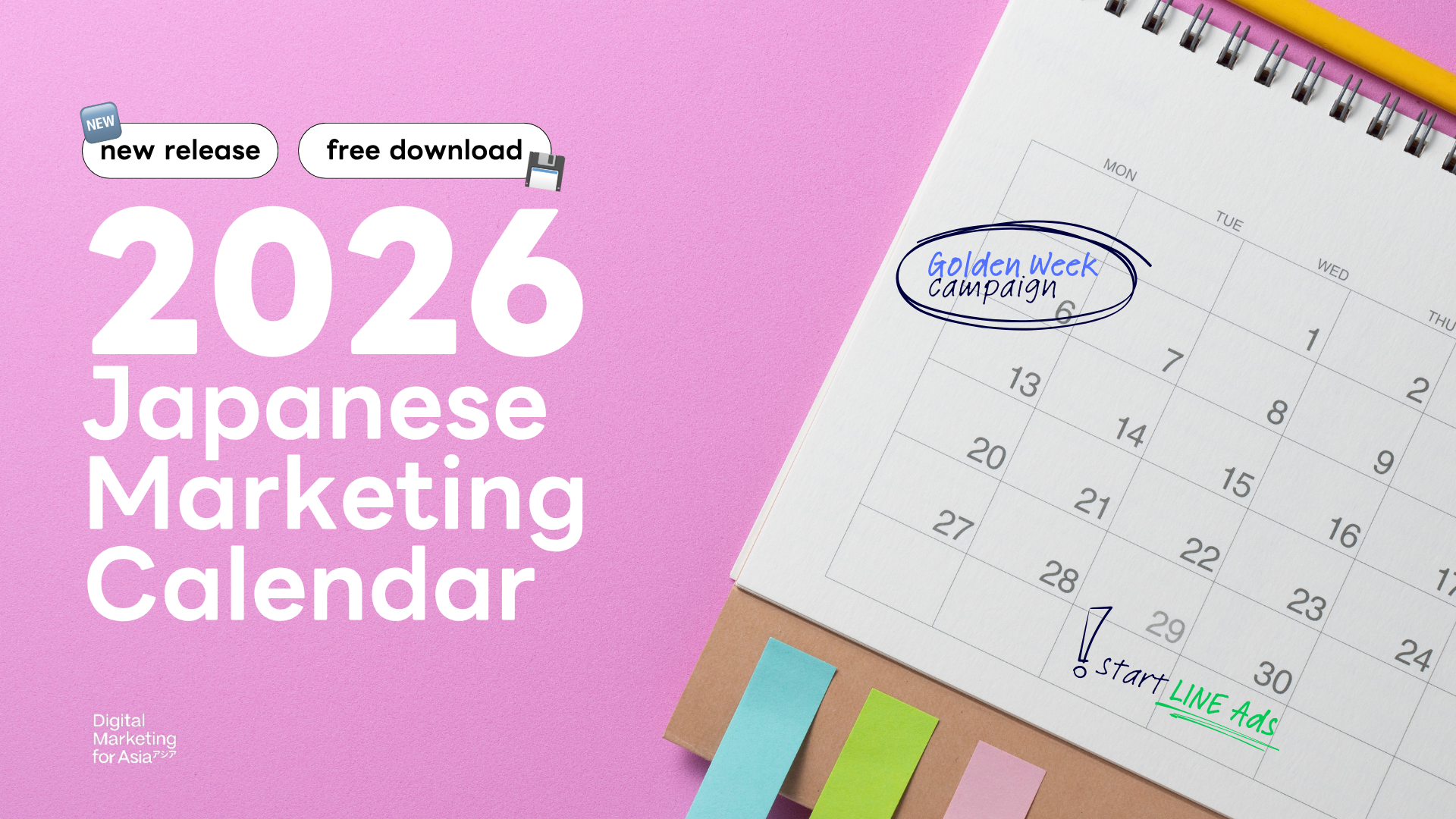 2026 Japanese Marketing Calendar