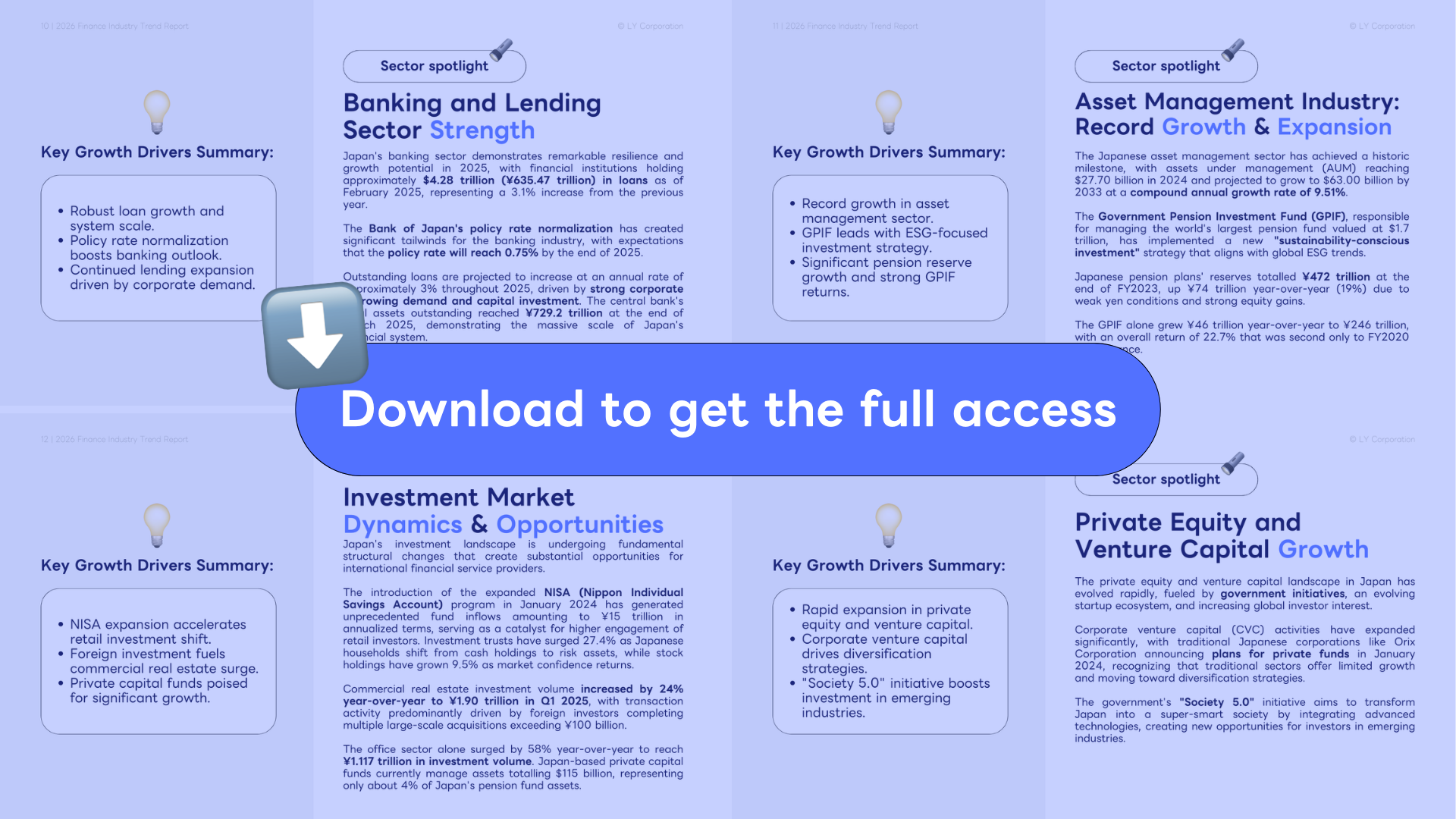 Financial sector growth and opportunities overview